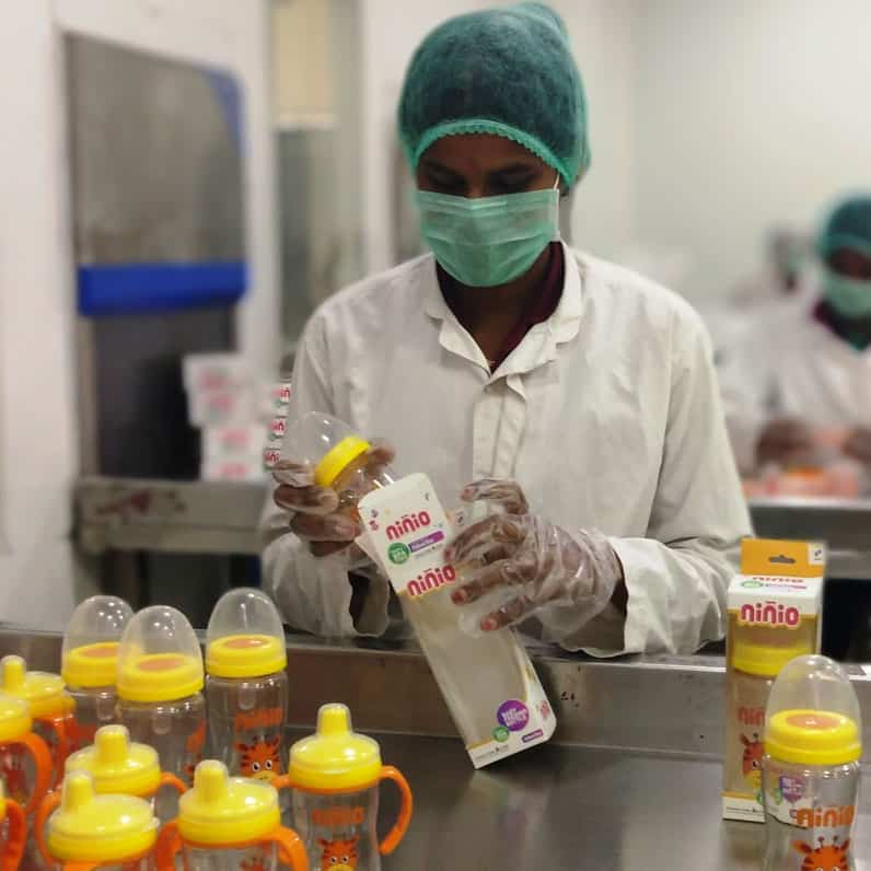 feeding bottle packing