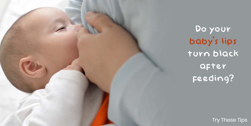 Do Baby Lips Turns Black After Breastfeeding