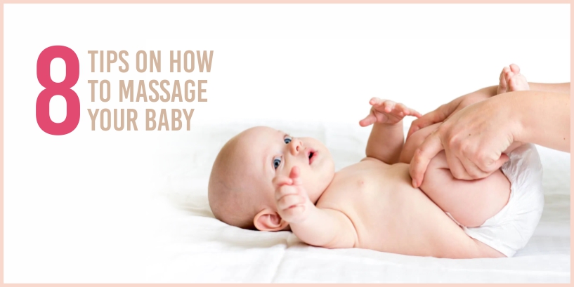 Tips on how to massage your baby